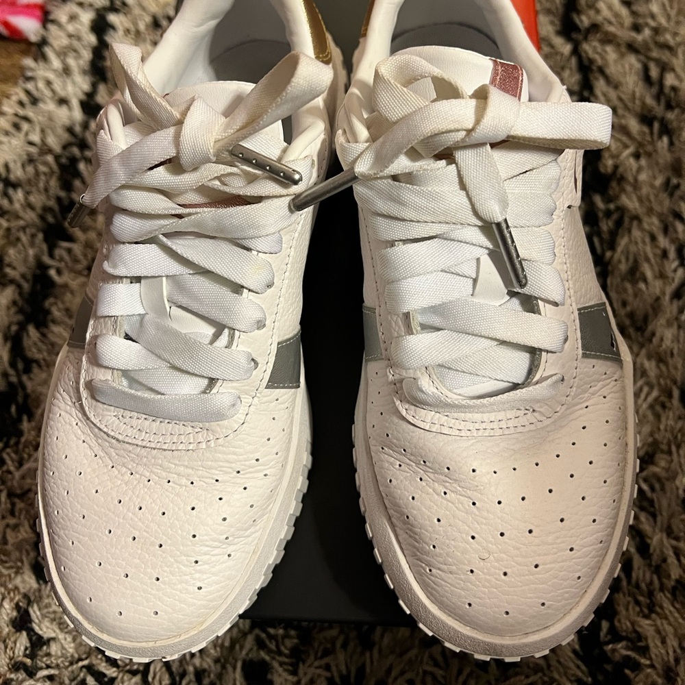Puma “Cali Hacked Metallic Sneakers” EUC